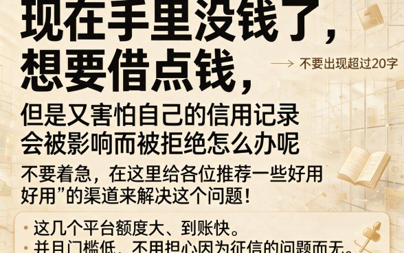 哪家贷款平台最容易下款，整合5个借款好下款的app