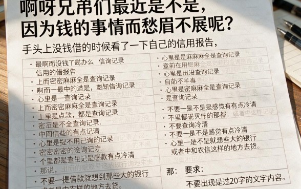 征信花了中和农信借款吗，胪列5个网贷口子风控不严的app