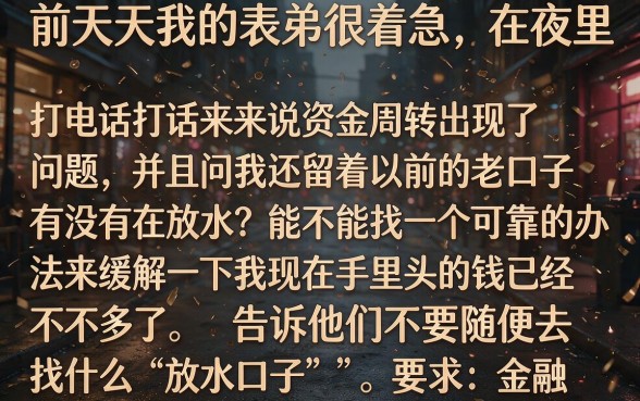 有什么老口子现在放水，归集五个比较靠谱的借钱app