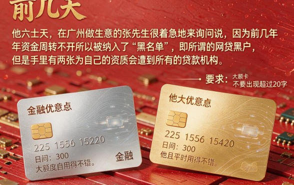 网贷黑户有信用卡什么口子能下，归集五个高能分期贷款软件新秀