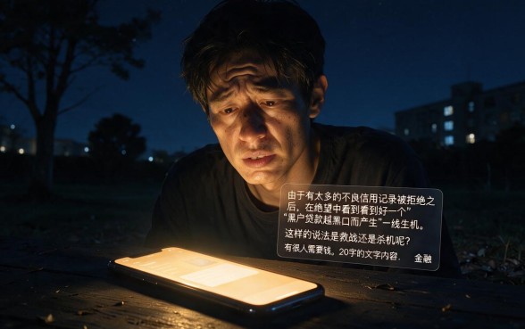黑户贷款征信越黑越好，梳理5个最新口子无视黑白户网贷