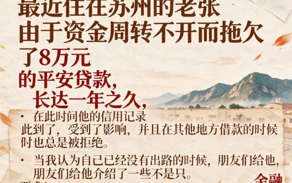 平安八万逾期一年了怎么办，归纳5个借钱平台不看综合评估的平台