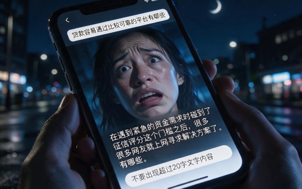 贷款容易通过比较可靠平台有哪些，罗列5个芝麻信用439分下款的口子
