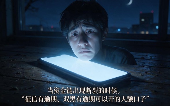 征信有逾期双黑有逾期能下的大额口子，详尽说明五个不看负债的长期网贷软件