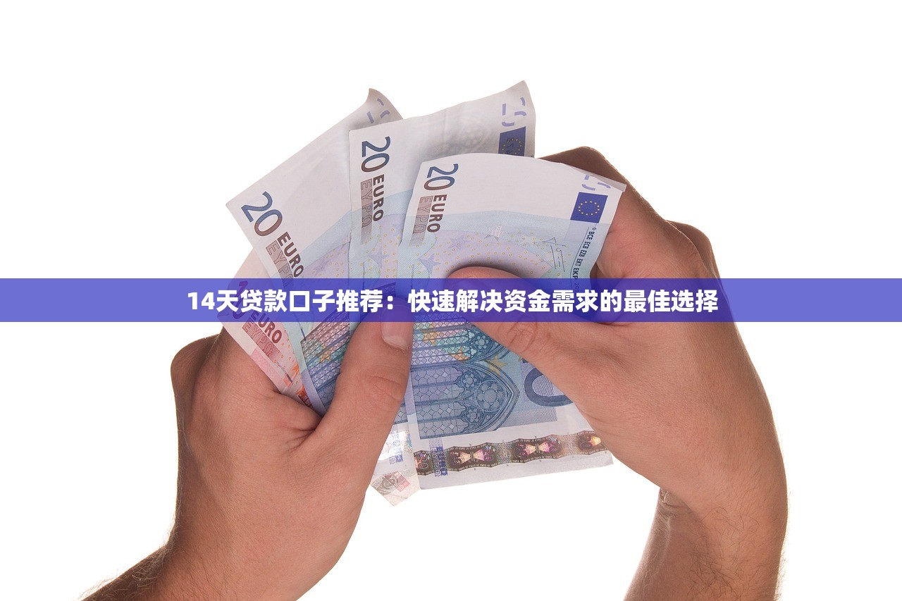 14天贷款口子推荐：快速解决资金需求的最佳选择