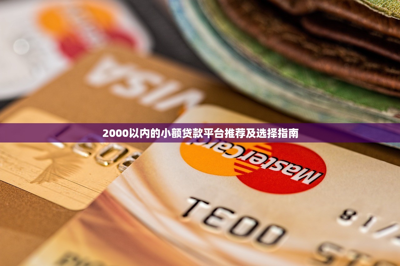 2000以内的小额贷款平台推荐及选择指南