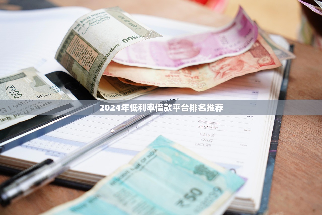 2024年低利率借款平台排名推荐
