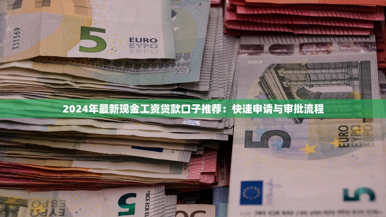 2024年最新现金工资贷款口子推荐：快速申请与审批流程