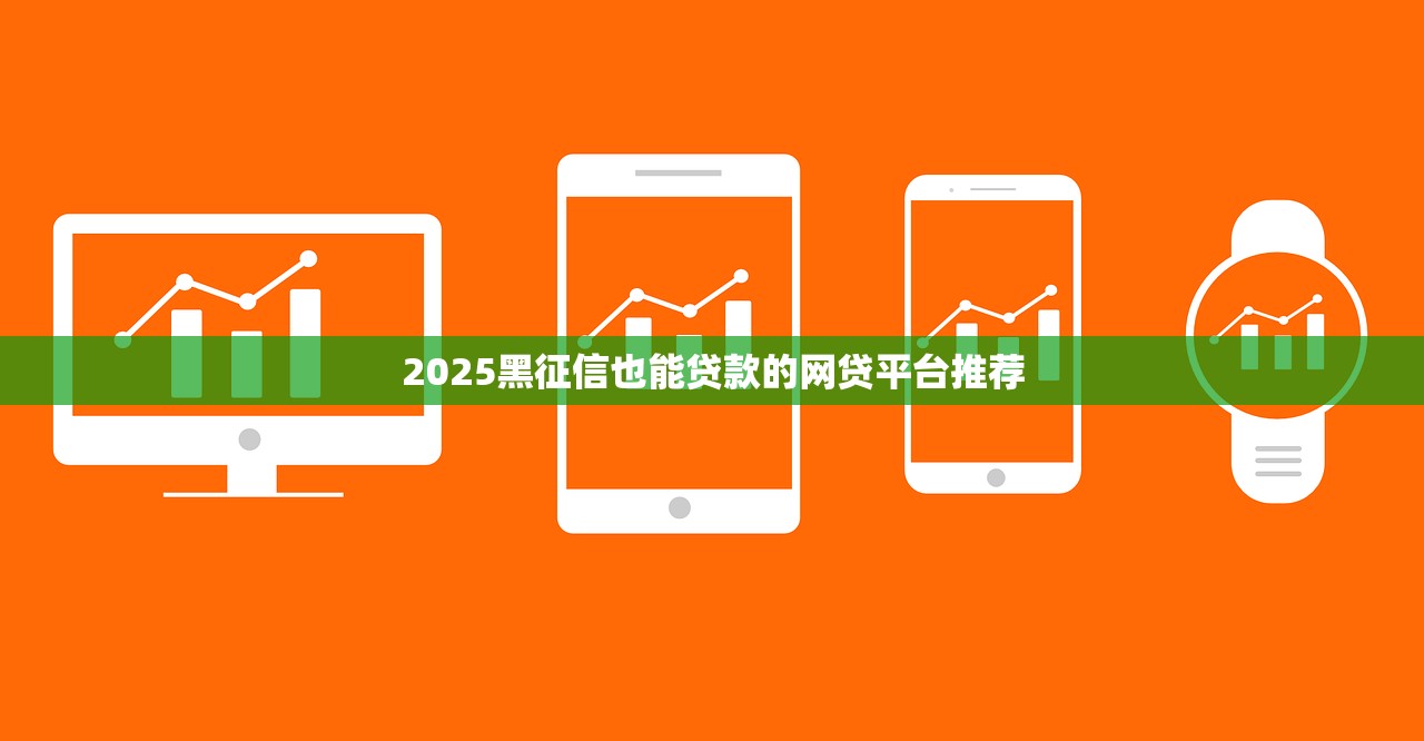 2025黑征信也能贷款的网贷平台推荐