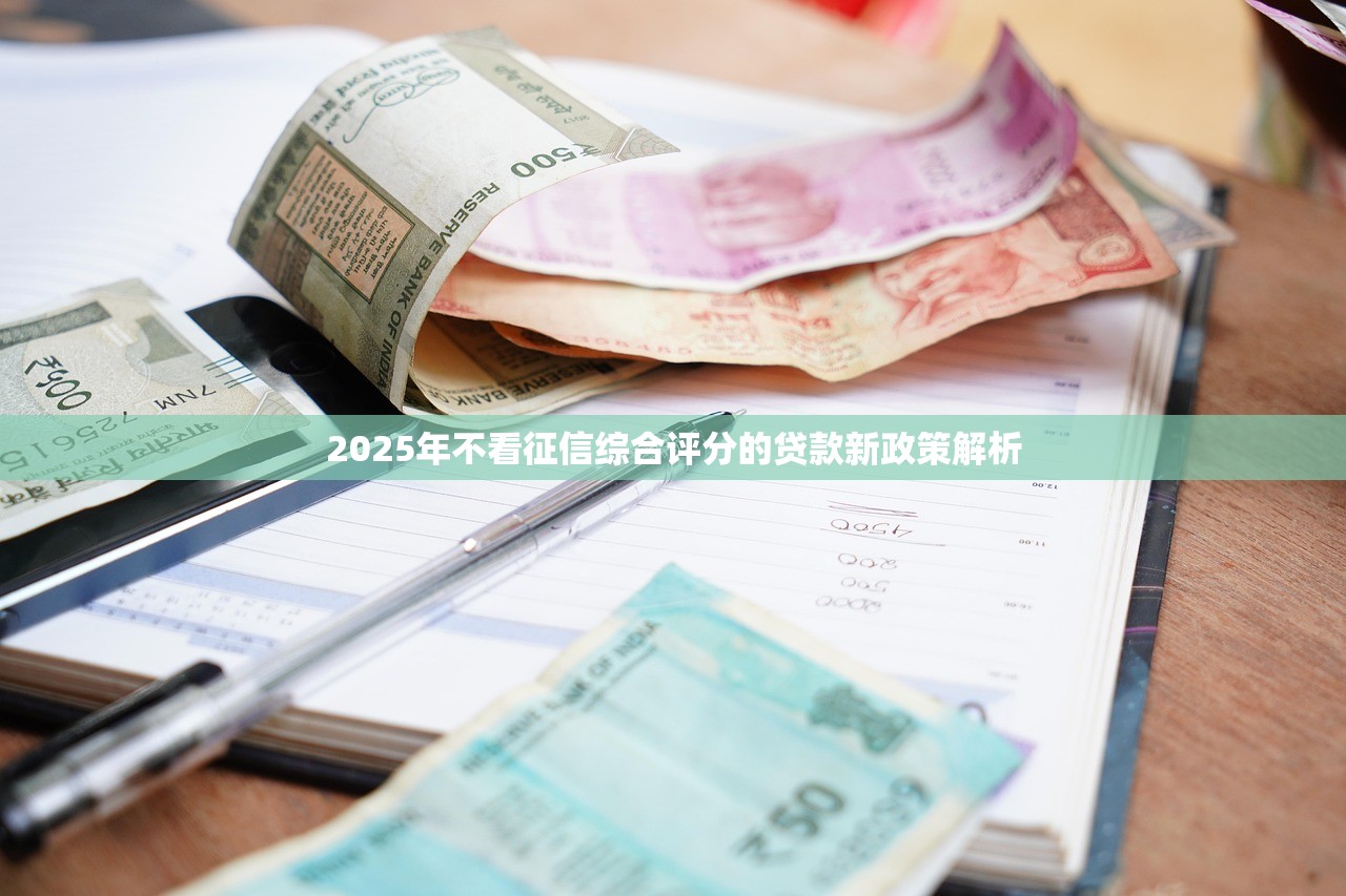 2025年不看征信综合评分的贷款新政策解析