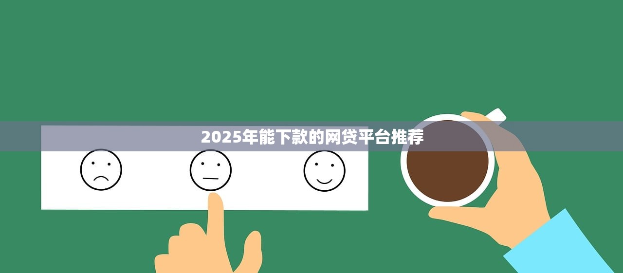 2025年能下款的网贷平台推荐