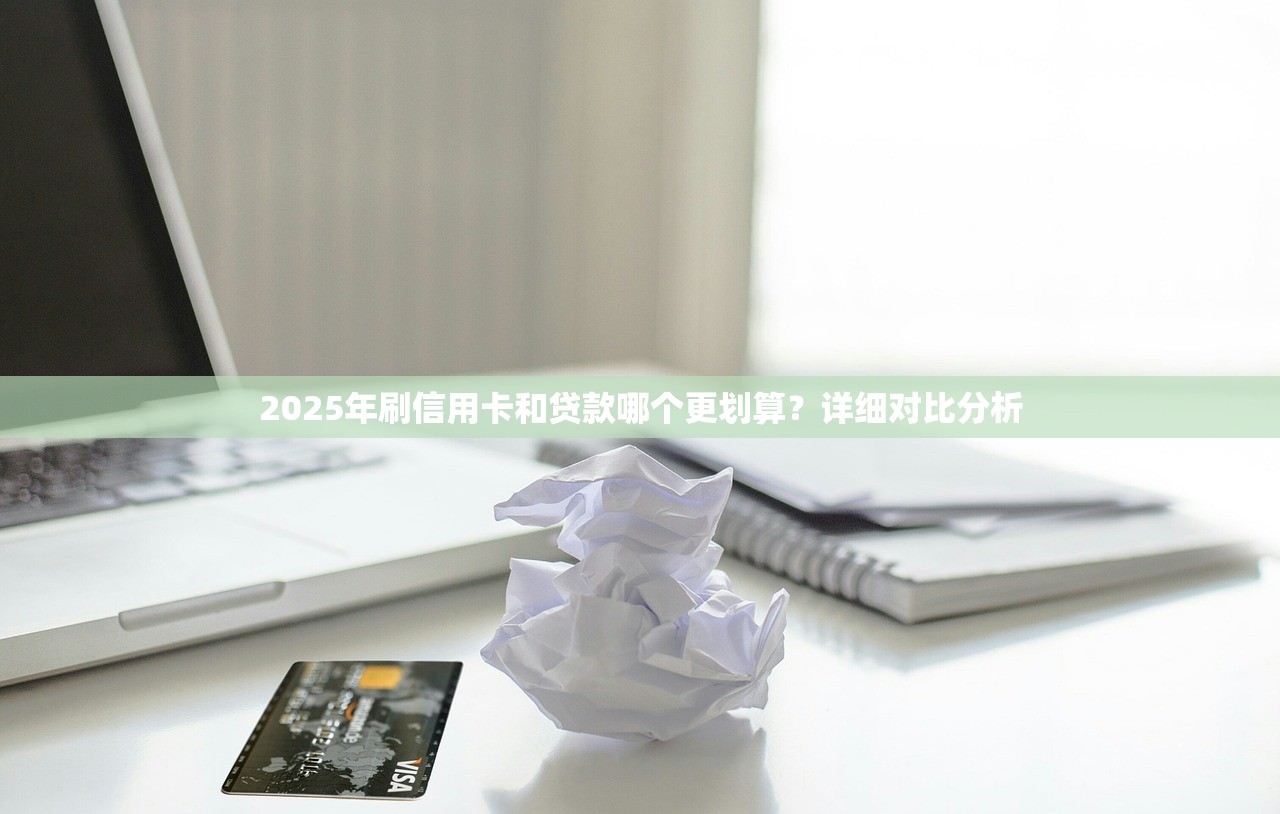 2025年刷信用卡和贷款哪个更划算？详细对比分析