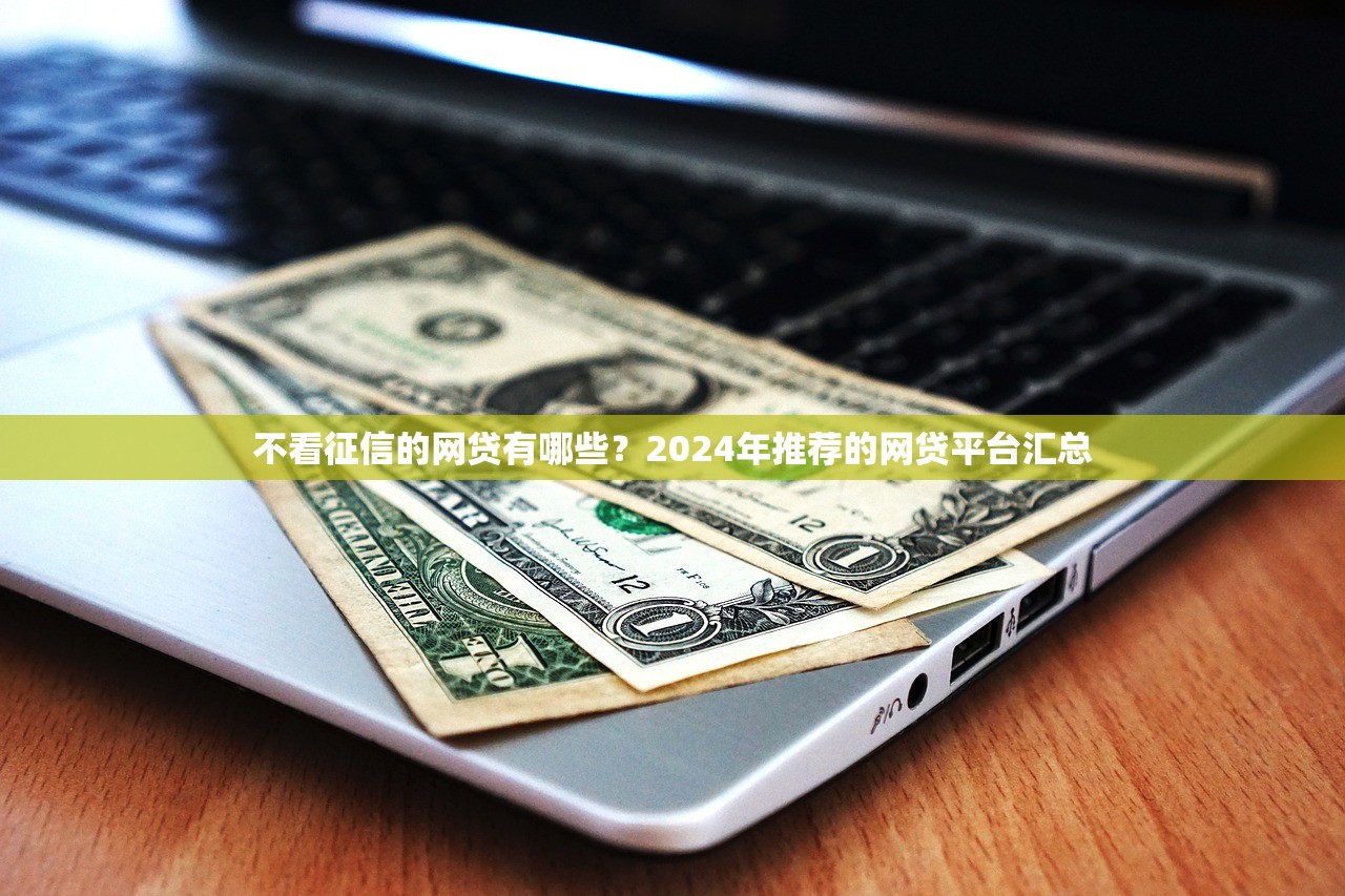 不看征信的网贷有哪些？2024年推荐的网贷平台汇总