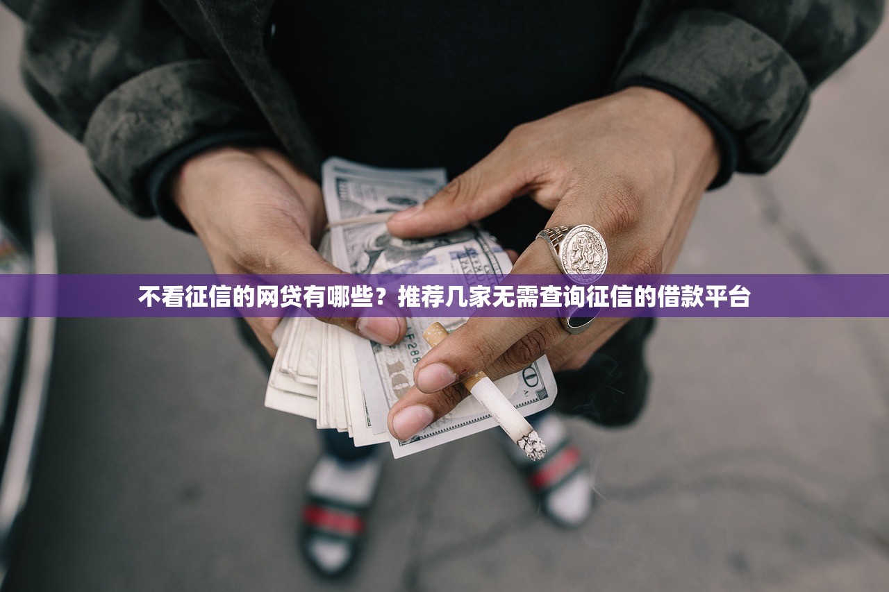 不看征信的网贷有哪些？推荐几家无需查询征信的借款平台