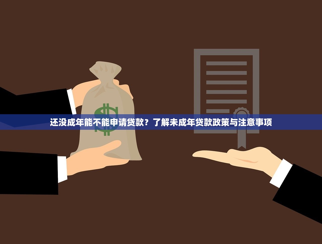还没成年能不能申请贷款?了解未成年贷款政策与注意事项 还没成年能不能申请贷款?了解未成年贷款政策与注意事项