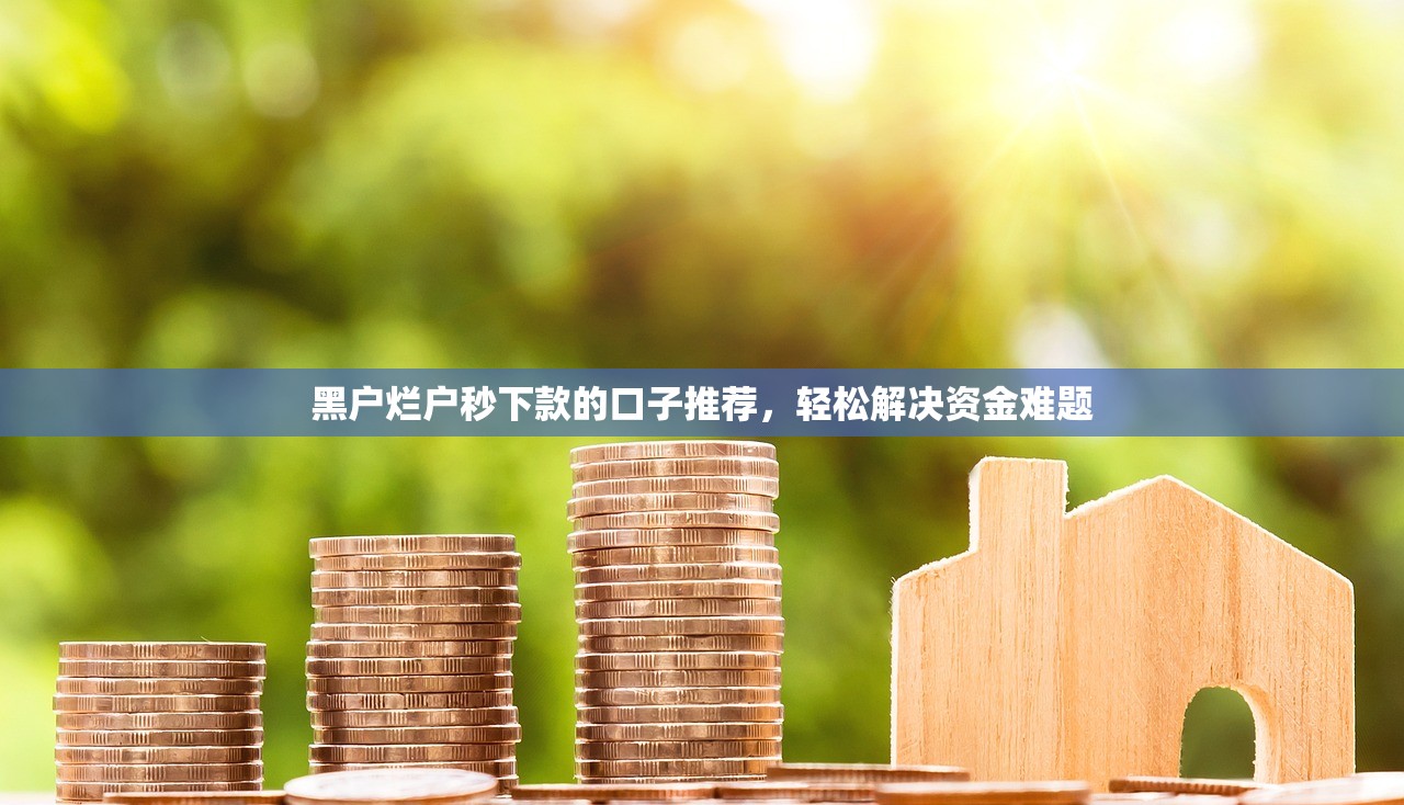 黑户烂户秒下款的口子推荐,轻松解决资金难题 黑户烂户秒下款的口子推荐,轻松解决资金难题