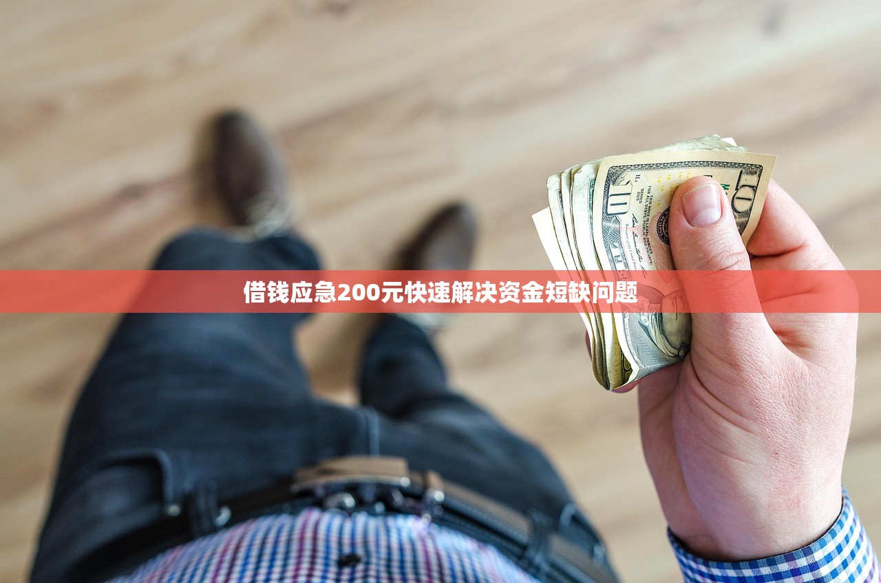 借钱应急200元快速解决资金短缺问题 借钱应急200元快速解决资金短缺问题