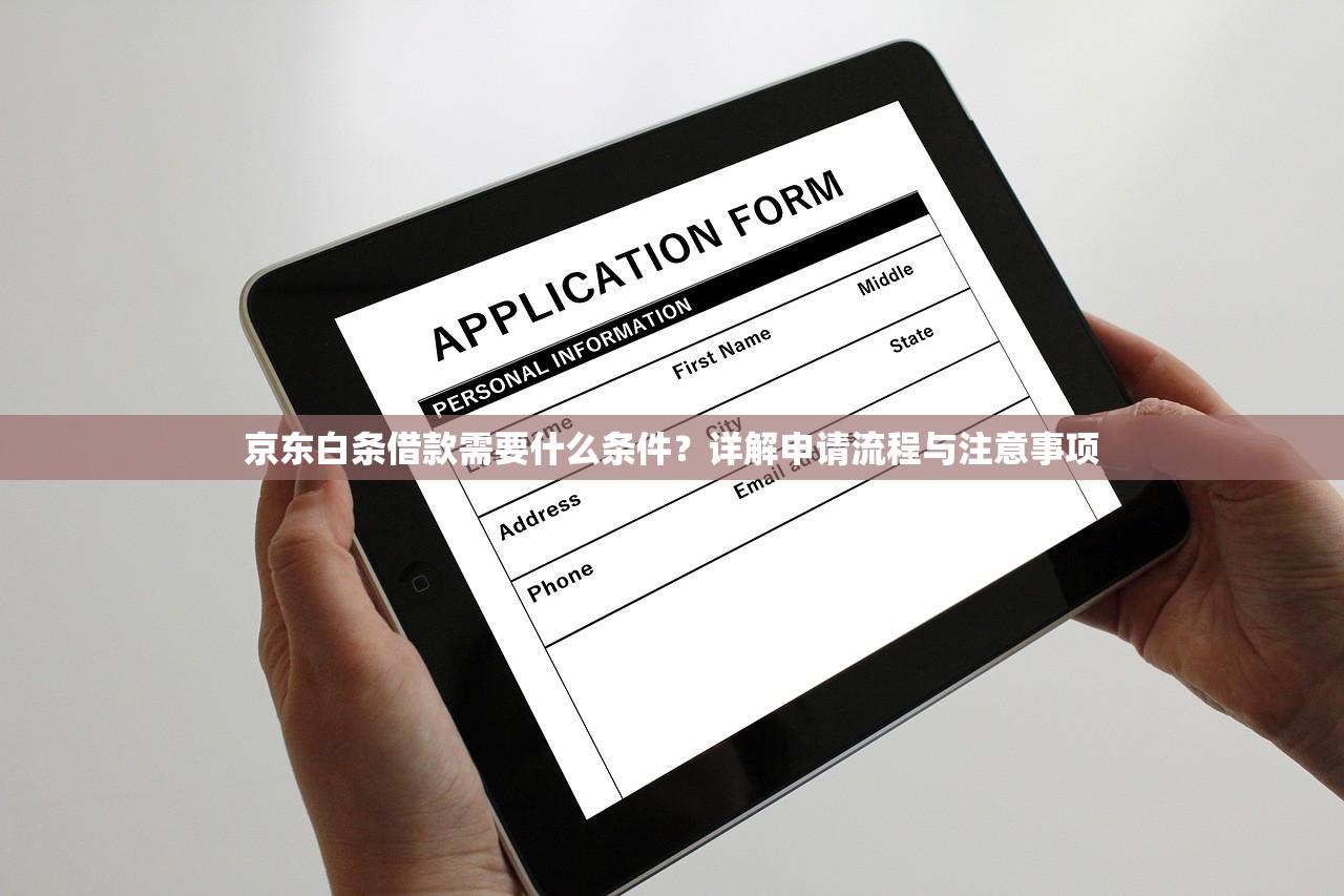 京东白条借款需要什么条件？详解申请流程与注意事项