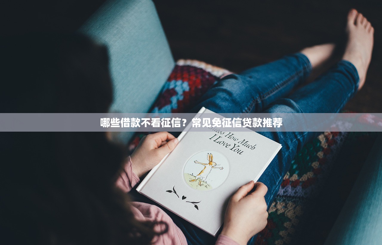 哪些借款不看征信？常见免征信贷款推荐