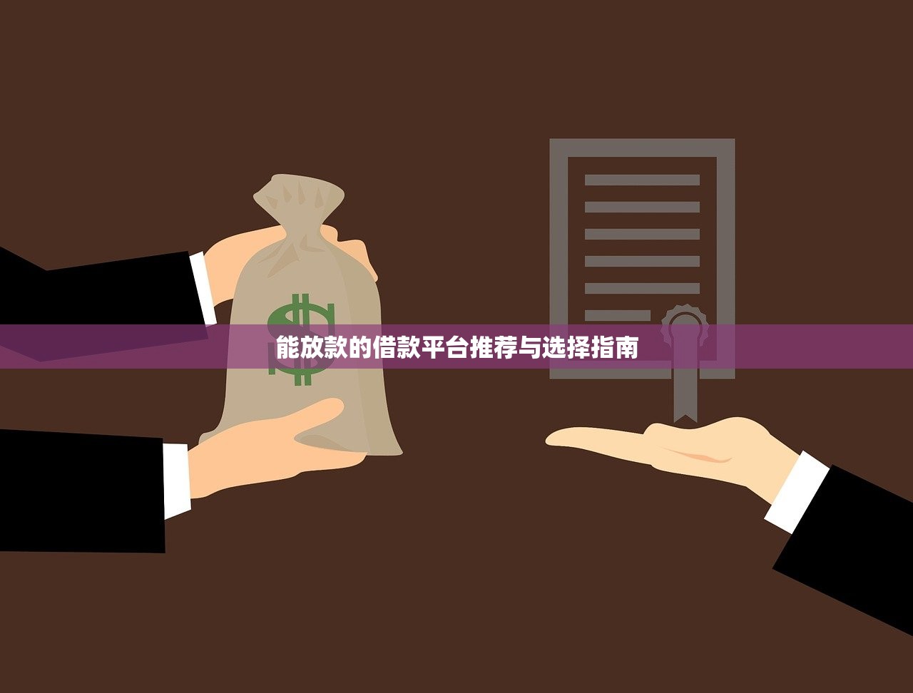 能放款的借款平台推荐与选择指南 能放款的借款平台推荐与选择指南
