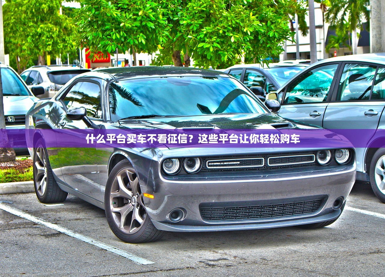 什么平台买车不看征信?这些平台让你轻松购车 什么平台买车不看征信?这些平台让你轻松购车