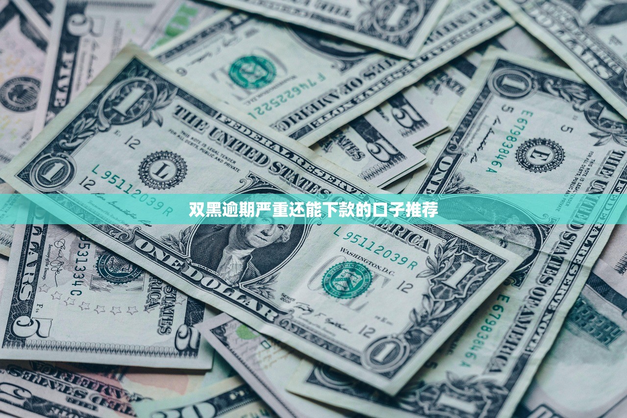 双黑逾期严重还能下款的口子推荐 双黑逾期严重还能下款的口子推荐