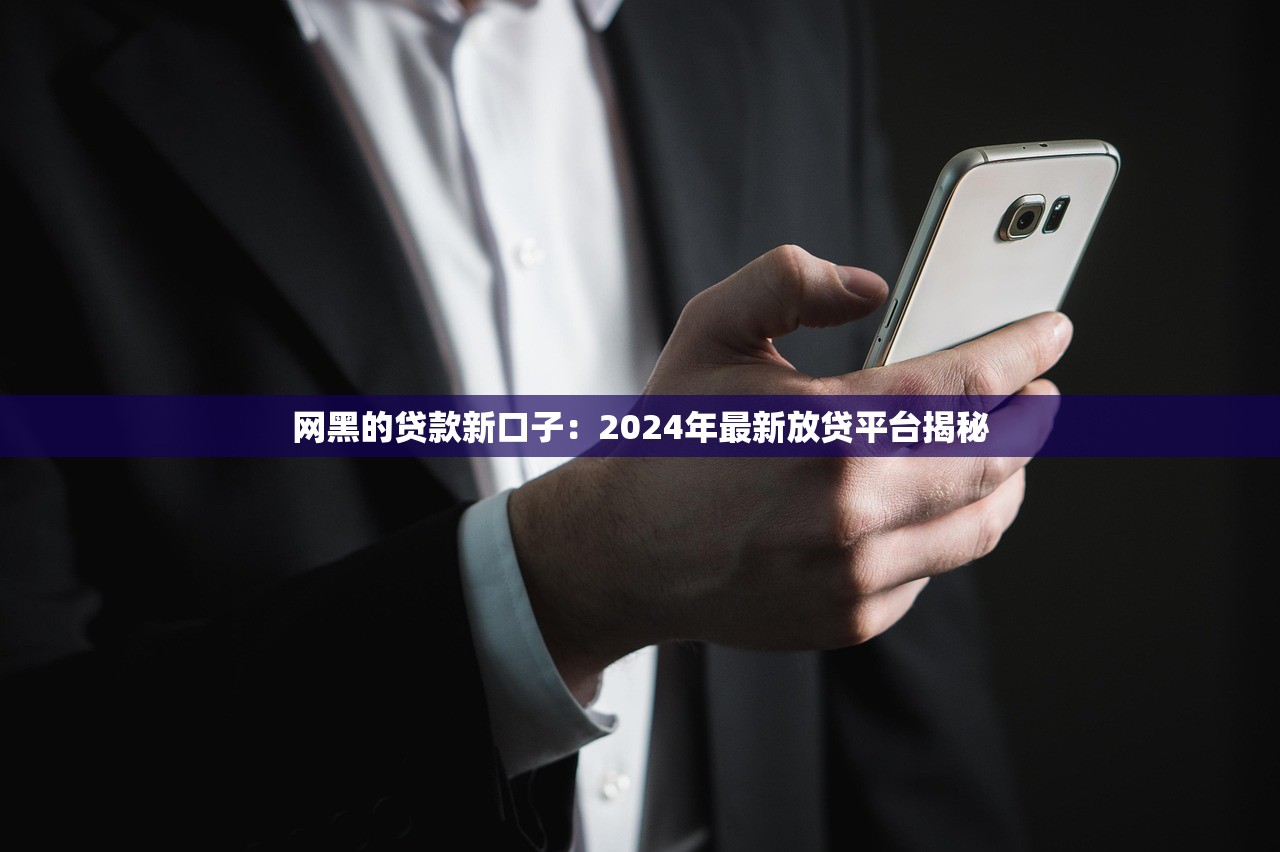 网黑的贷款新口子:2024年最新放贷平台揭秘 网黑的贷款新口子:2024年最新放贷平台揭秘