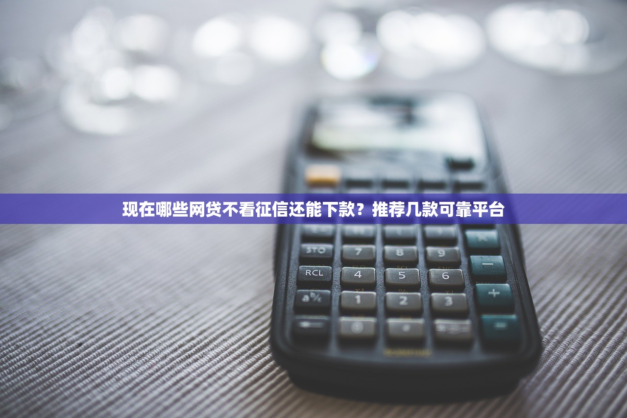 现在哪些网贷不看征信还能下款?推荐几款可靠平台 现在哪些网贷不看征信还能下款?推荐几款可靠平台