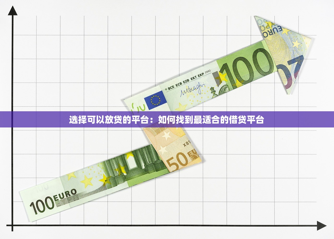 选择可以放贷的平台:如何找到最适合的借贷平台 选择可以放贷的平台:如何找到最适合的借贷平台