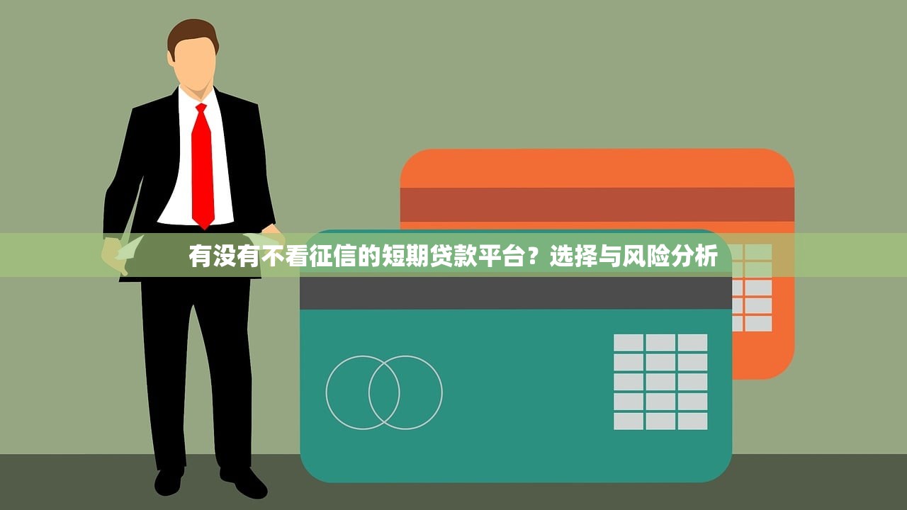 有没有不看征信的短期贷款平台？选择与风险分析