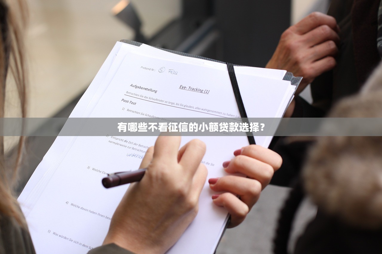 有哪些不看征信的小额贷款选择? 有哪些不看征信的小额贷款选择?