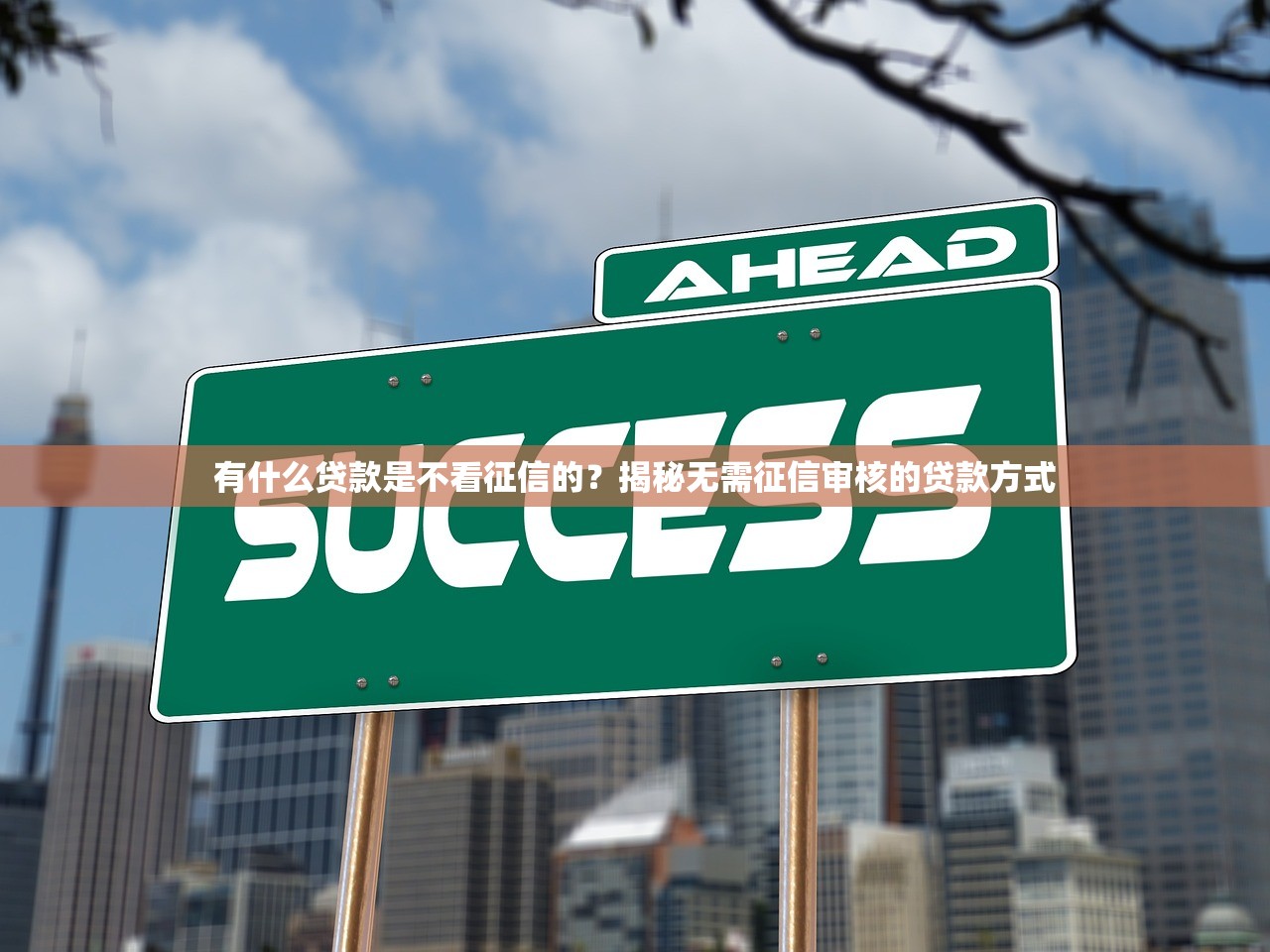 有什么贷款是不看征信的？揭秘无需征信审核的贷款方式