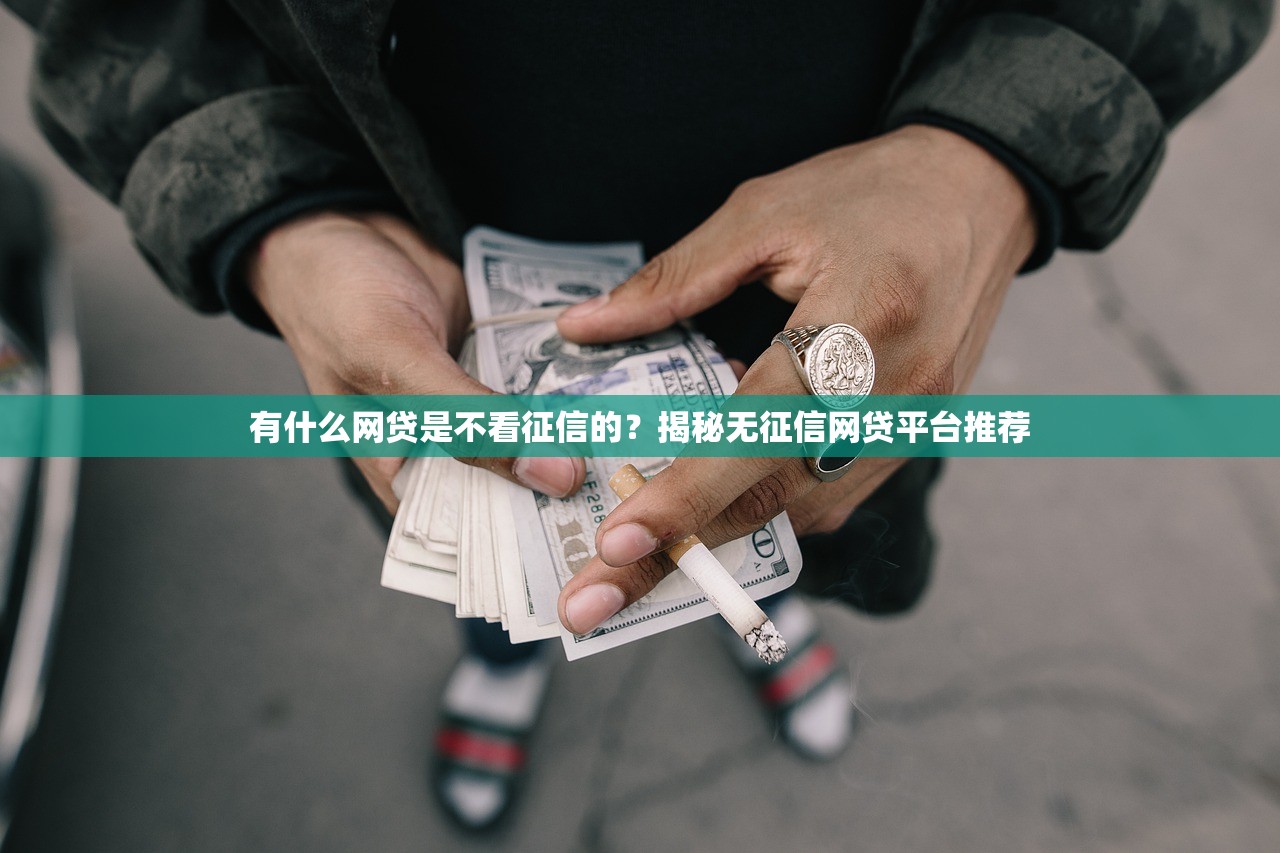 有什么网贷是不看征信的？揭秘无征信网贷平台推荐