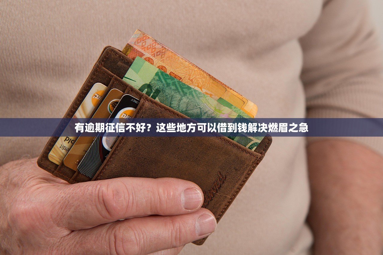有逾期征信不好？这些地方可以借到钱解决燃眉之急