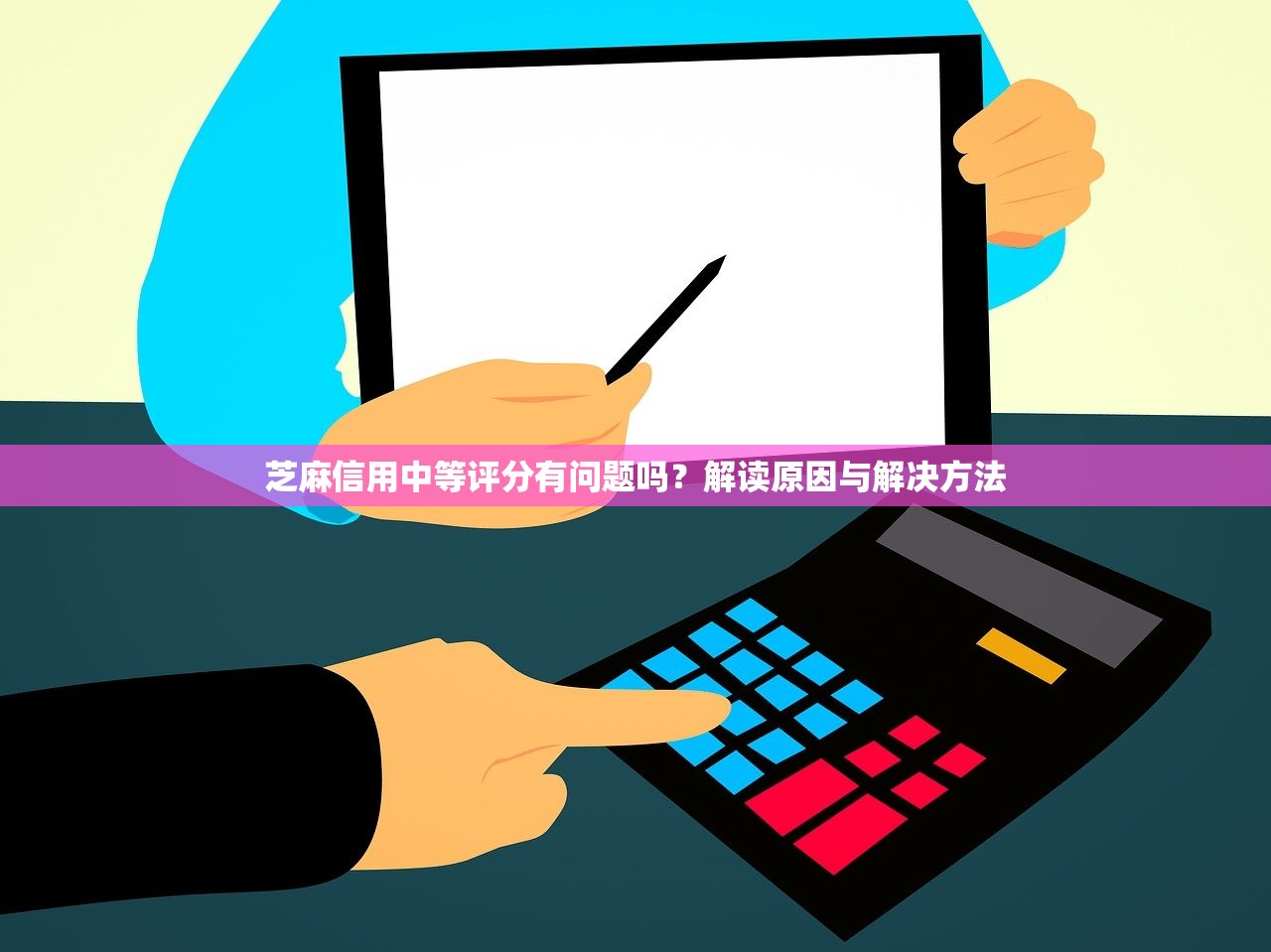 芝麻信用中等评分有问题吗？解读原因与解决方法