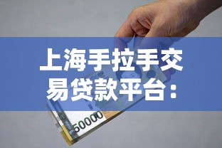 上海手拉手交易贷款平台：低利率贷款流程及避坑指南