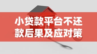 小贷款平台不还款后果及应对策略详解