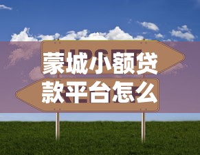 蒙城小额贷款平台怎么选？5家靠谱平台对比推荐