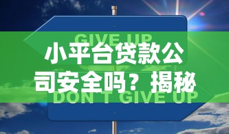 哪些黑口子能下款？这几个平台或许能解你燃眉之急