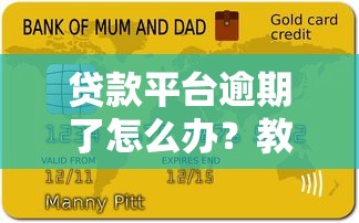 贷款平台逾期了怎么办？教你5步正确处理方式