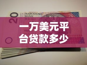 一万美元平台贷款多少钱？利息、费用及还款方案全解析