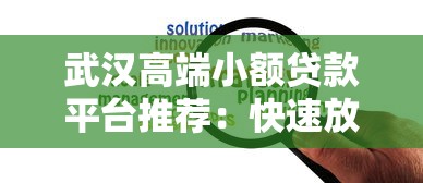 武汉高端小额贷款平台推荐:快速放款与低息方案解析 武汉高端小额贷款平台推荐:快速放款与低息方案解析