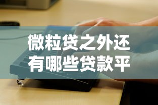 微粒贷之外还有哪些贷款平台?10个靠谱渠道实测对比 微粒贷之外还有哪些贷款平台?10个靠谱渠道实测对比