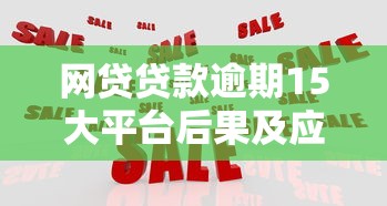 网贷贷款逾期15大平台后果及应对策略 网贷贷款逾期15大平台后果及应对策略