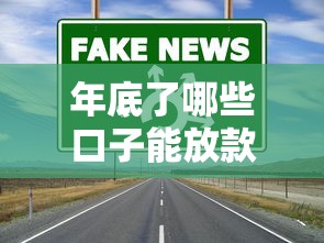 年底了哪些口子能放款？5个靠谱渠道实测通过率高