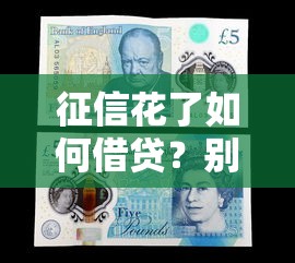 征信花了如何借贷？别慌！这5招帮你轻松搞定资金难题