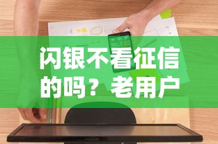 闪银不看征信的吗？老用户实测后说说真实审批规则