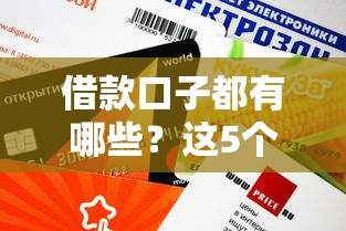借款口子都有哪些?这5个靠谱平台额度高、下款快 借款口子都有哪些?这5个靠谱平台额度高、下款快