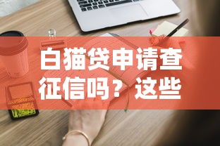 白猫贷申请查征信吗？这些征信细节要注意