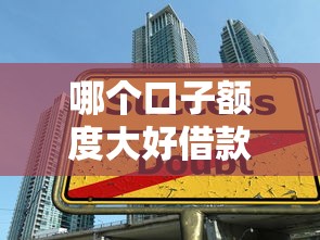 哪个口子额度大好借款？这3个技巧帮你快速匹配